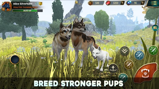 Wolf Tales - Wild Animal Sim screenshot 9