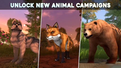 Wolf Tales - Wild Animal Sim screenshot 14